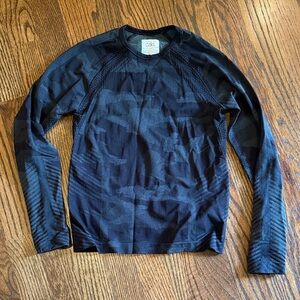 Athleta Girl Navy Long Sleeve Top